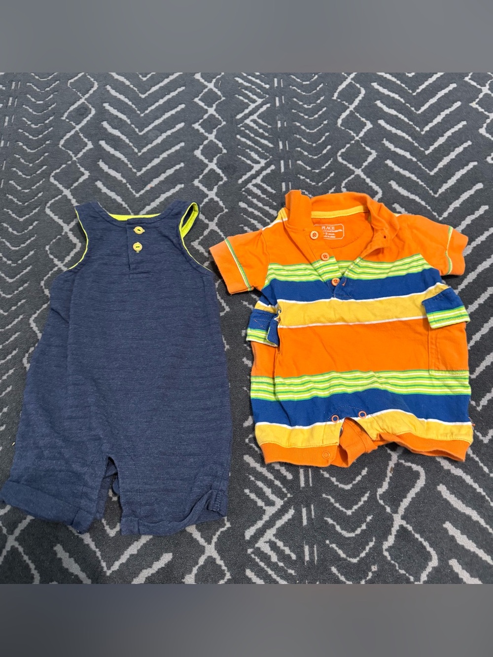 Baby boy romper set